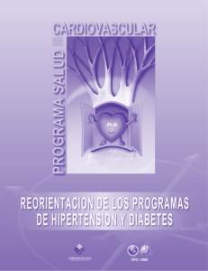 Reorientación de los Programas de Hipertensión y Diabetes