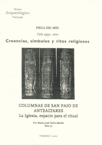 Febrero Columnas de San Paio de Antealtares.