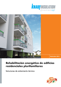 Rehabilitación energética de edificios