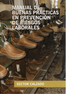 Manual sector calzado - Unión General de Trabajadores