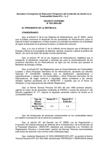 Decreto Supremo N° 025-2005-EM - Ministerio de Energía y Minas