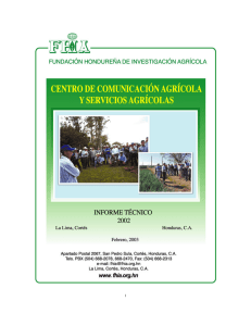 Centro de Comunicación Agrícola y Servicios Agrícolas