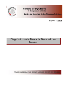 Diagnóstico de la Banca de Desarrollo en México