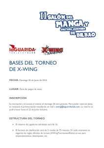 BASES DEL TORNEO DE X-WING