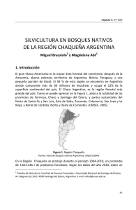 silvicultura en bosques nativos de la región chaqueña argentina