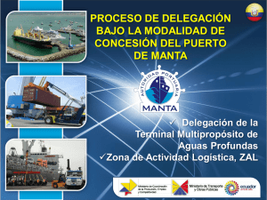 Diapositiva 1 - Puerto de Manta