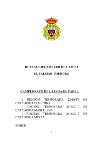 Reglamento 2016/17 - Real Sociedad Club de Campo Murcia