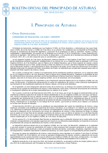 Resolución de 5 de noviembre de 2014 - Asturias