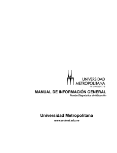 manual de información general