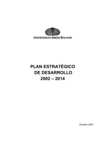 plan estratégico de desarrollo 2002 – 2014
