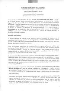 "el Municipio" o "la €ntidad ejecutora", RUT Ns 67 150 600 2
