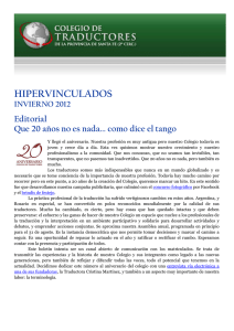 hipervinculados - Colegio de Traductores de la Provincia de Santa Fe