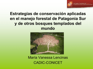 Simposio Estrategias de conservación en el manejo de los bosques