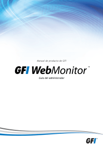 Manual de producto de GFI Guía del administrador