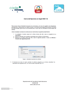 Cierre del Ejercicio en Aspel-NOI 7.0