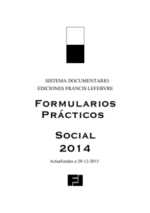 Formularios Prácticos Social 2014