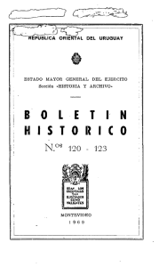 boletin histórico - La Biblioteca Artiguista