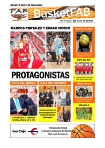 revista 121 - Federación Aragonesa de Baloncesto