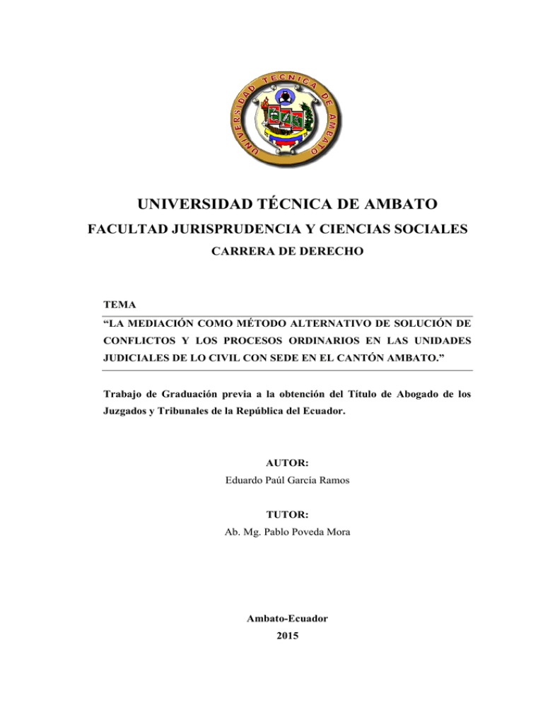 Repositorio Universidad T cnica De Ambato