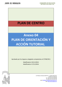 plan de orientación y acción tutorial