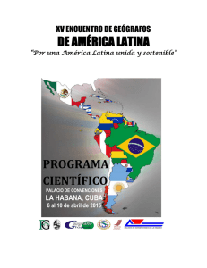 de américa latina programa científico