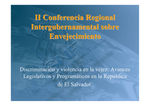 II Conferencia Regional Intergubernamental sobre Envejecimiento
