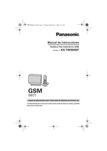 Manual de instrucciones - Panasonic Service Network Europe