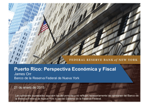 Informe Reserva Federal NY PR
