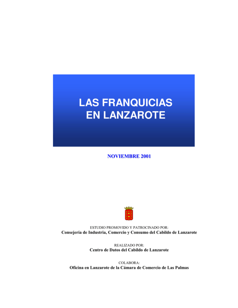 Las franquicias en Lanzarote Centro de datos Lanzarote Las franquicias en Lanzarote Centro de datos Lanzarote