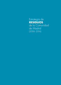 estrategia de residuos de la comunidad de madrid (2006