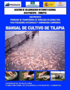 Manual de Tilapia - Ministerio de la Producción