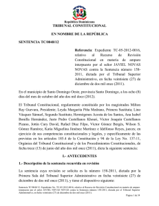 TC-0048-12 - Observatorio Judicial Dominicano
