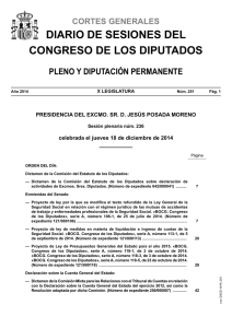 Diario de Sesiones de Pleno y Diputación Permanente