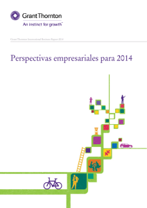 Perspectivas empresariales para 2014