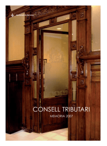 consell tributari - Ajuntament de Barcelona