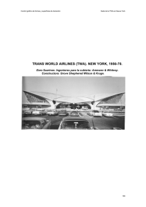 TRANS WORLD AIRLINES (TWA). NEW YORK, 1956-70.