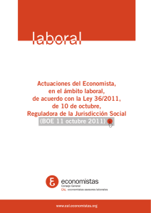 Actuaciones del Econ.. - Colegio de Economistas de Alicante