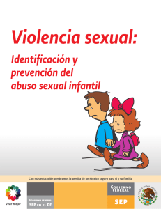 Violencia sexual: Identificación y prevención del abuso