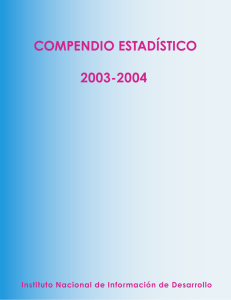 Compendio Estadístico 2003-2004