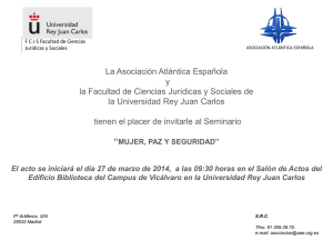 La Asociación Atlántica Española y la Facultad de Ciencias