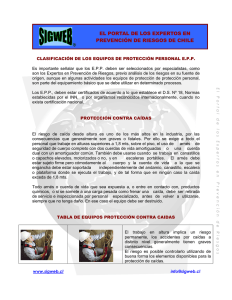 el portal de los expertos en prevención de riesgos de chile