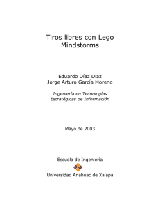 Tiros libres con Lego Mindstorms