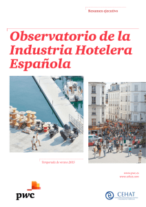 Observatorio de la Industria Hotelera Española