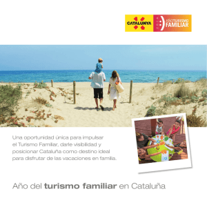 Año del turismo familiar en Cataluña
