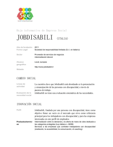 jobdisabili (italia) - Social Enterprising Europe
