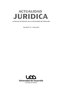RAJ Nº27 - Actualidad Juridica
