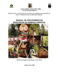 manual de procedimientos muestreos de biomasa forestal