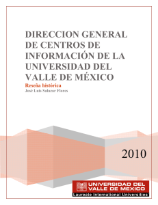 Reseña de la DGCI - Pórtico UVM - Universidad del Valle de México