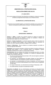 resolucion 2692 de 2010 - Ministerio de Salud y Protección Social