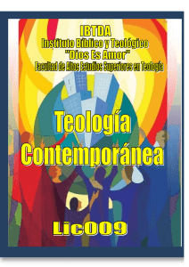 LIC009-Teología Contemporanea - Ministerio Internacional Dios Es